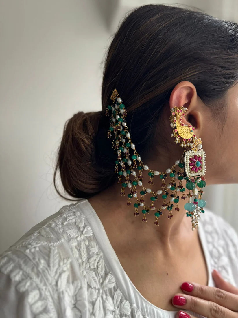 Handmade Mor Real Pearl Saharey (SH-07)