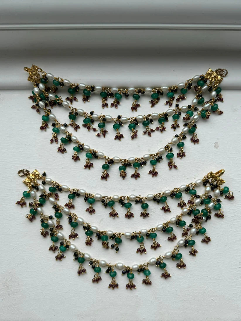 Handmade Mor Real Pearl Saharey (SH-07)