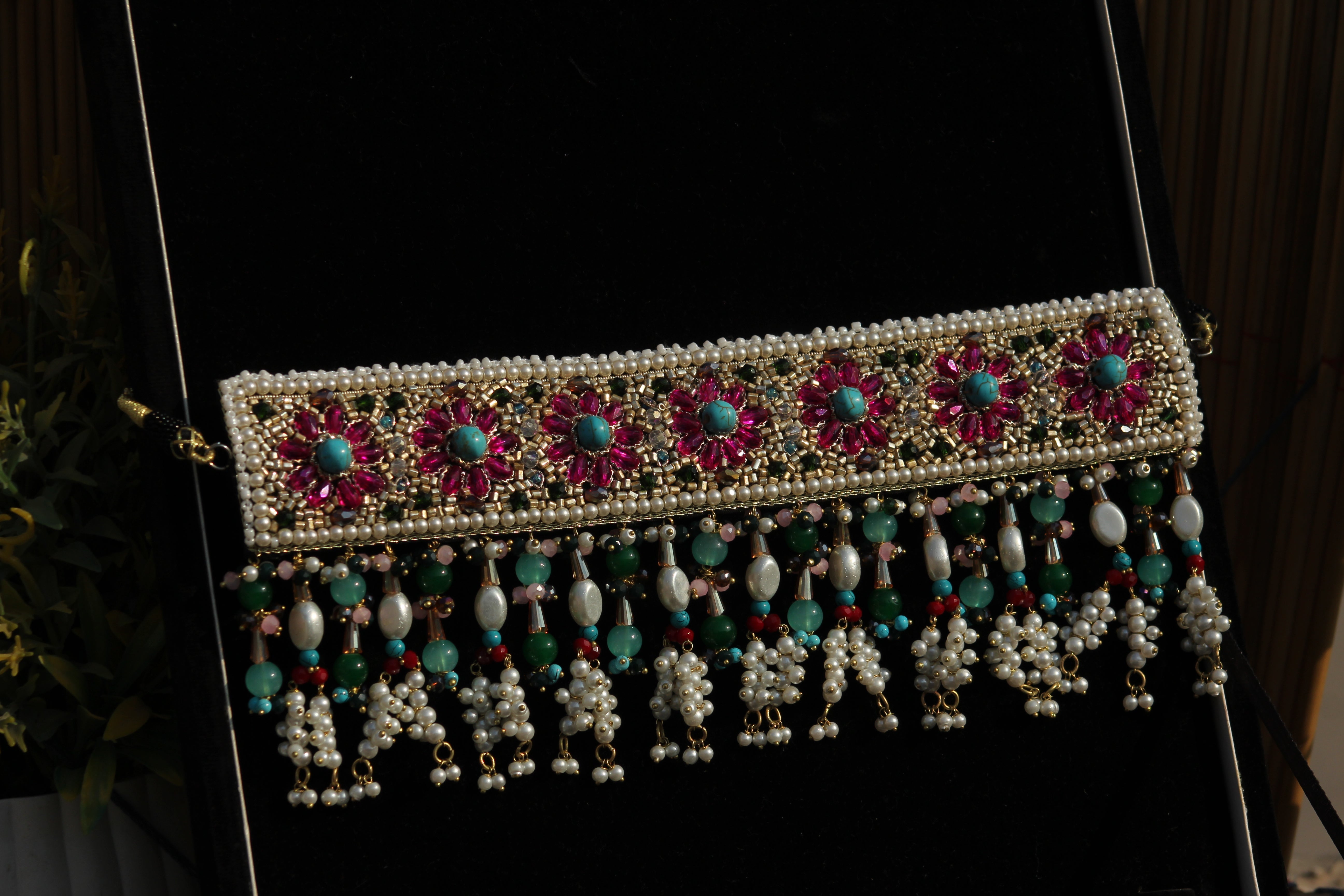 Mor Handmade Zardoozi CHOKER (CH-114)